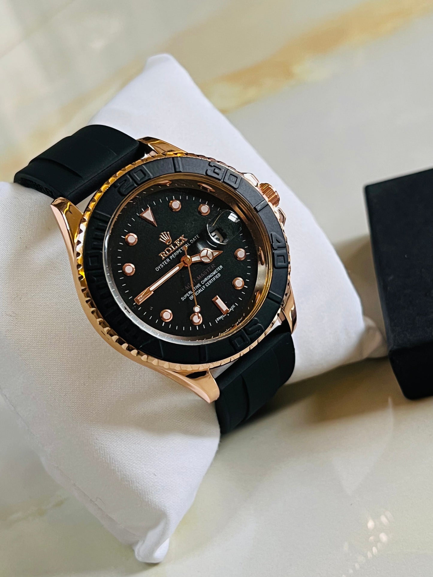 Rolex Gold black π€