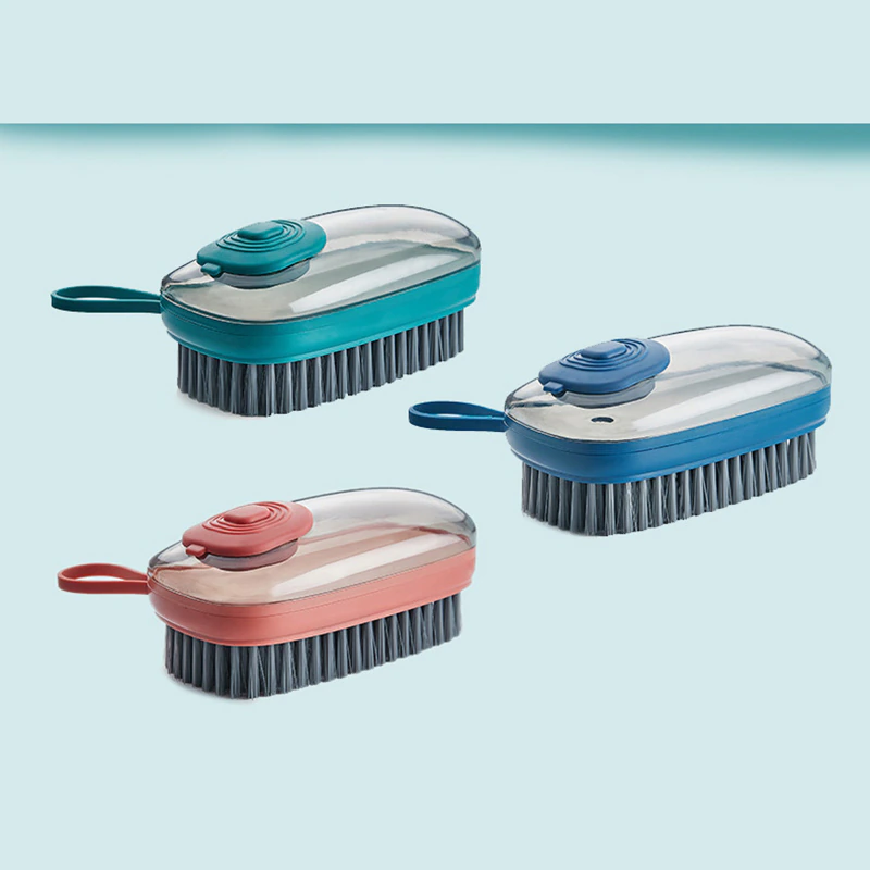 Shimandshine® Kitchen Cleaning Brush Liquid Soap Dispenser