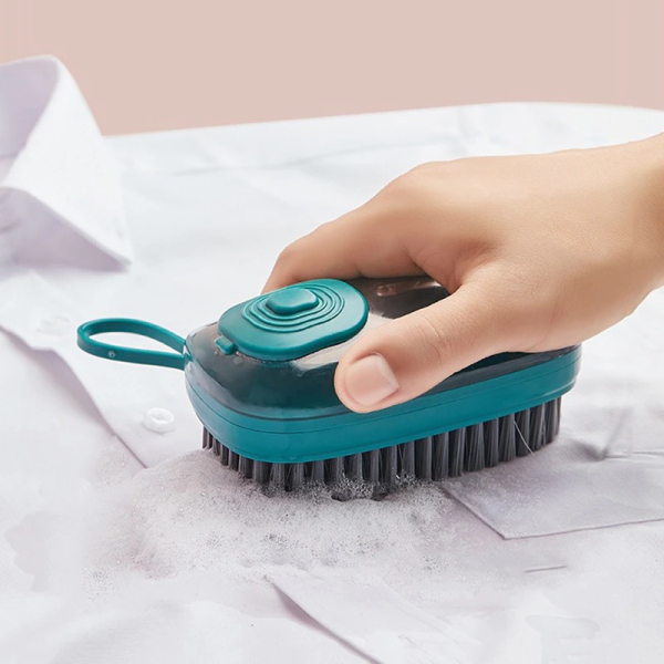 Shimandshine® Kitchen Cleaning Brush Liquid Soap Dispenser