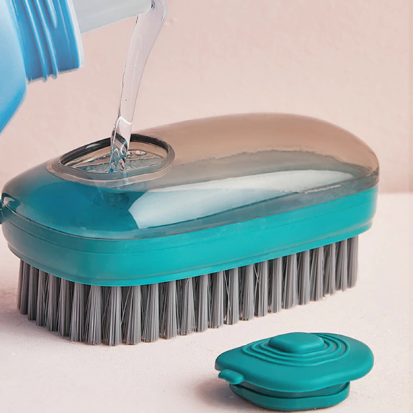 Shimandshine® Kitchen Cleaning Brush Liquid Soap Dispenser