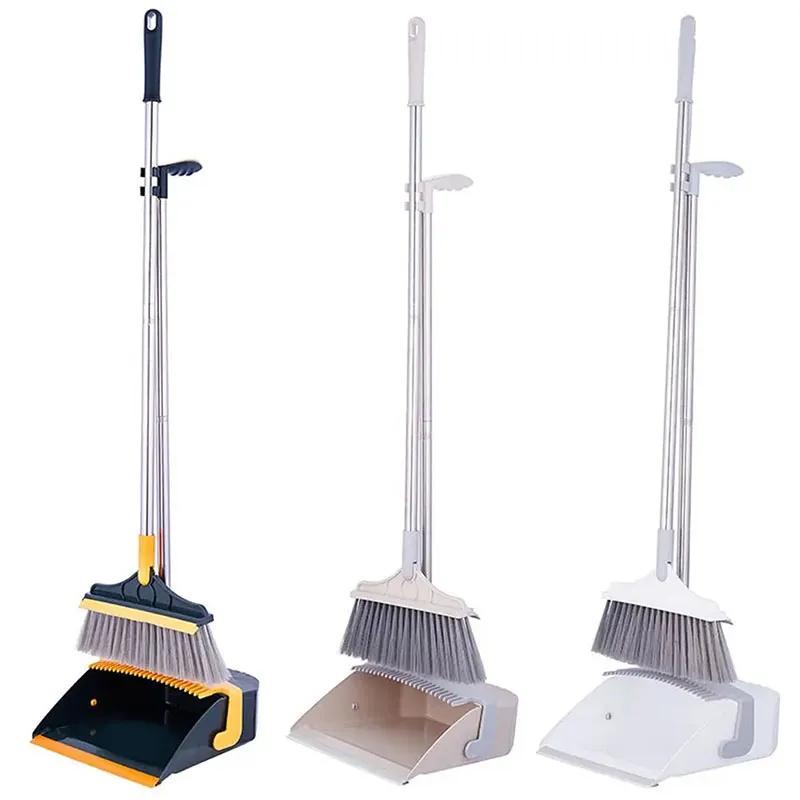 Shimandshine® Attachable Broom with dustpan cleaning product